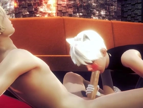 Femboy Alan从娘娘腔陷阱中得到了打手枪和口交 korean gay spy porn