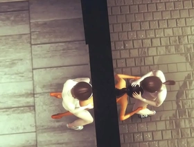 亚洲Sissy得到了打手枪，并加入了一个热气腾腾的三人组 chinese gay orgy porn